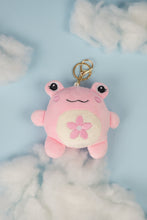 Sweet Pink Sakura Frog Charm