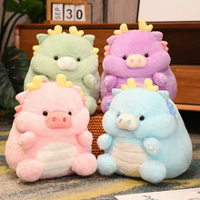 Chubby Pastel Dragon Plushies - 7 Colors