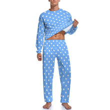 Blue Stars 2pc Adult Sissy Pajama Set