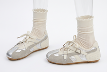Retro Sissy Flat Sneakers with Buckle Strap - 2 Colors