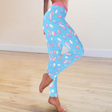 Blue Candy Marshmallow Low Rise Sissy Leggings
