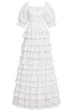 Ivory Fairytale Ruffles Gown