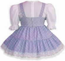 Macy Custom Fit Gingham Adult Little Girl Baby Sissy Dress by Leanne's