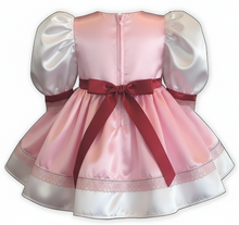 Olivia Custom Fit Lacy Satin Adult Little Girl Baby Sissy Dress by Leanne's