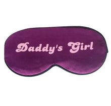 Daddy's Girl Satin Sleep Mask Blindfold
