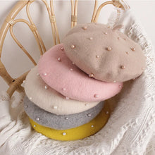 Pearl Beaded Princess Berets - 13 Colors