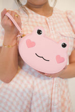 Pink Sakura Frog Vanity Purse Handbag