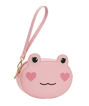 Pink Sakura Frog Vanity Purse Handbag