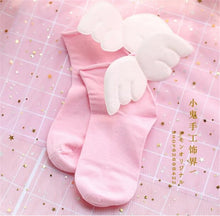 Adult Sissy Angel Wings Socks - 7 Colors