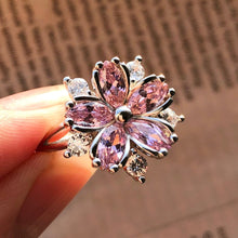 Sakura Pink Cherry Blossom Ring