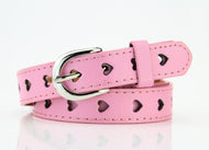 Heart-Shaped Eyelet Waist Belt - 8 Colors