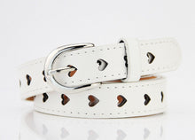 Heart-Shaped Eyelet Waist Belt - 8 Colors
