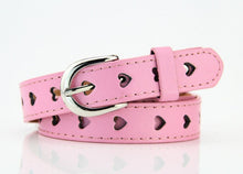 Heart-Shaped Eyelet Waist Belt - 8 Colors