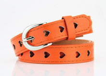 Heart-Shaped Eyelet Waist Belt - 8 Colors