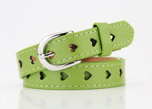 Heart-Shaped Eyelet Waist Belt - 8 Colors