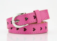 Heart-Shaped Eyelet Waist Belt - 8 Colors