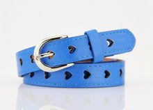 Heart-Shaped Eyelet Waist Belt - 8 Colors