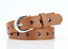 Heart-Shaped Eyelet Waist Belt - 8 Colors