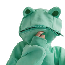 Fun Kawaii Frog Hoodie - 3 Colors