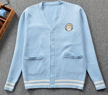 Penguin Knit Cardigan Sweater