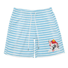 Borkin’ Blue Stripes Unisex 2pc Shirt & Shorts Set