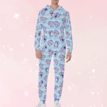 Baby Shark Unisex Adult Hooded Sissy Pajamas
