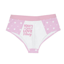 'Mommy's Little Love Bug' Pink White Hearts Briefs