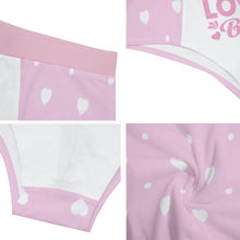 'Mommy's Little Love Bug' Pink White Hearts Briefs