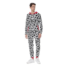 Spotted Snuggles Hooded Adult Baby Pajamas