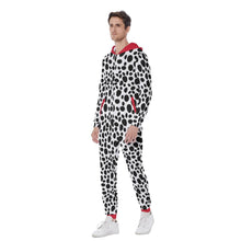 Spotted Snuggles Hooded Adult Baby Pajamas