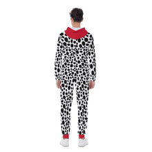 Spotted Snuggles Hooded Adult Baby Pajamas