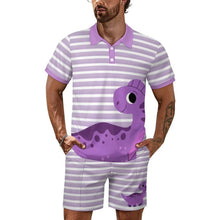 Dino Dreams 2 pc Adult Little Boy Shirt & Shorties Set