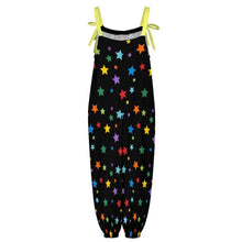 Bright Neon Stars Adult Little Kid Jumpsuit