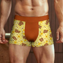Honey Paw Mens Teddy Bear Boxer Briefs Undies