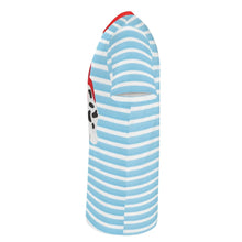 Fire Dog ABDL Blue Stripes 2pc Unisex Playset Pajamas