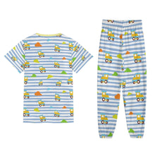 Choo-Choo Stripes Adult Baby Boy 2pc Playset Pajamas