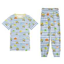 Choo-Choo Stripes Adult Baby Boy 2pc Playset Pajamas