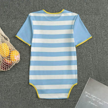 Blue Rubber Duckie Adult Unisex Baby Onesie with Snap Crotch