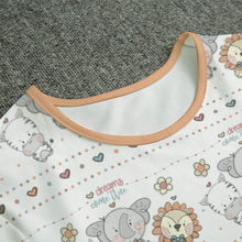 Cute Safari Adult Baby Onesie Snap in the Crotch