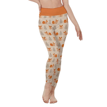 Fall Foxes High Waist Leggings