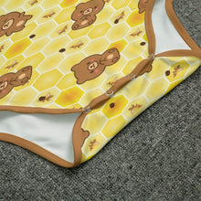 Honey Paw Teddy Bear Adult Unisex Baby Onesie Snap Crotch