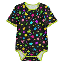 Neon Stars Adult Baby Sissy Onesie