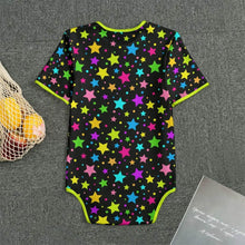 Neon Stars Adult Baby Sissy Onesie