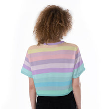 Pastel Kawaii Sissy Dreambow Crop Top