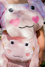 Pink Sakura Frog Plush Crossbody Bag