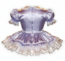 Afton Custom Fit Lacy Satin Adult Baby Little Girl Sissy Dress by Leanne's
