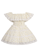 Yellow Rose Garden Party Sissy Dress