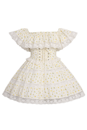 Yellow Rose Garden Party Sissy Dress