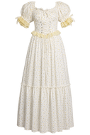 Yellow Rose Sissy Princess Lolita Gown