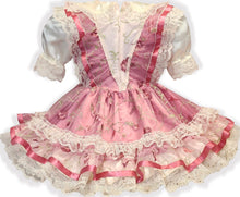 Stephanie Custom Fit Embroidered Roses Adult Sissy Dress by Leanne's